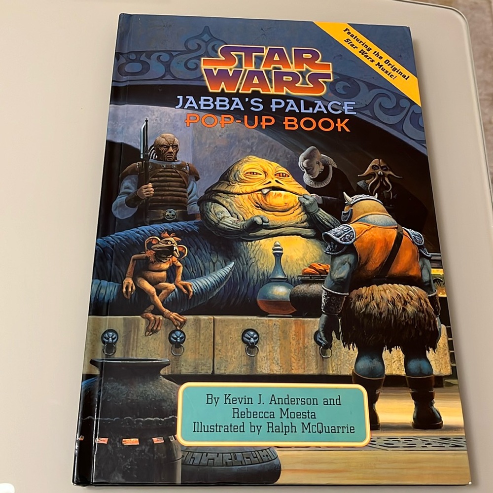 NWT STAR WARS JABBA’S PALACE POP-UP BOOK with original Star Wars music